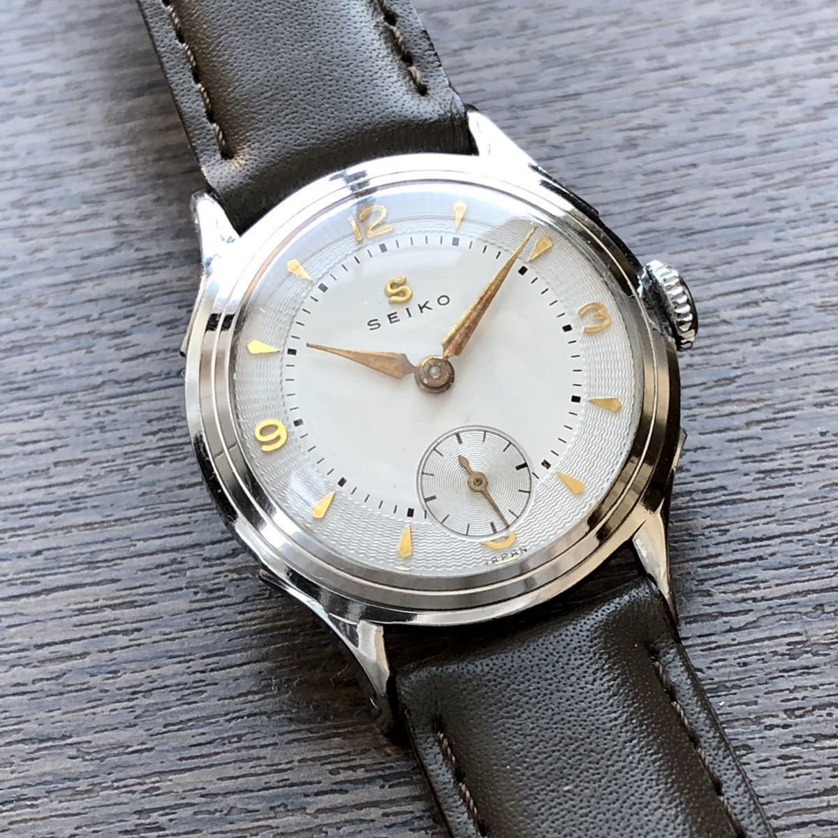 希少 ☆ 精工舎 SEIKO セイコー 1940年代 ～ 新10B型 アプライド 