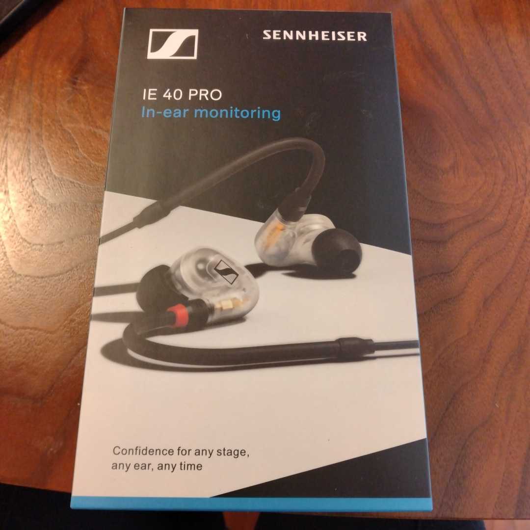 SENNHEISER ゼンハイザー イヤフォン IE40pro クリアー