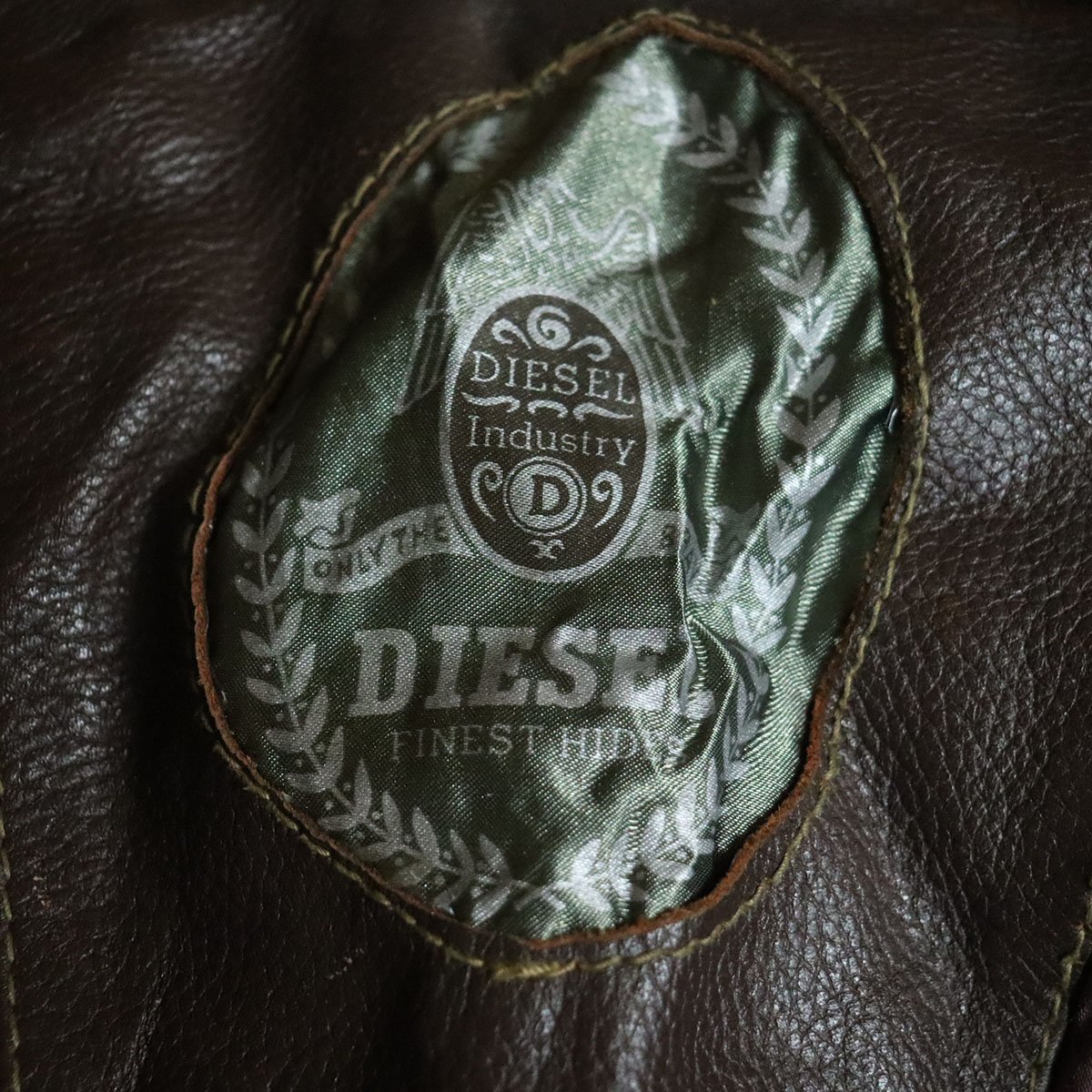 E3S/T12.21-2 DIESEL ディーゼル 本革 スエードレザージャケット 