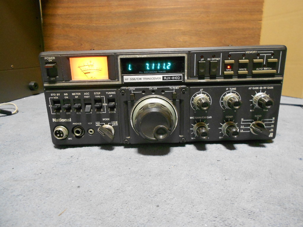 送料無料 National ナショナル RJX-610 無線機 アマチュア無線