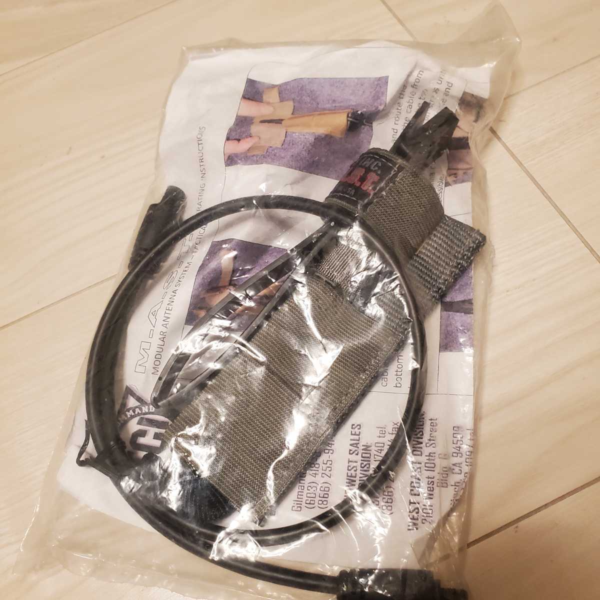 実物 TCI MAST MOTOROLA XTS用 FGカラー FBI SWAT US MARSHAL DEA LE