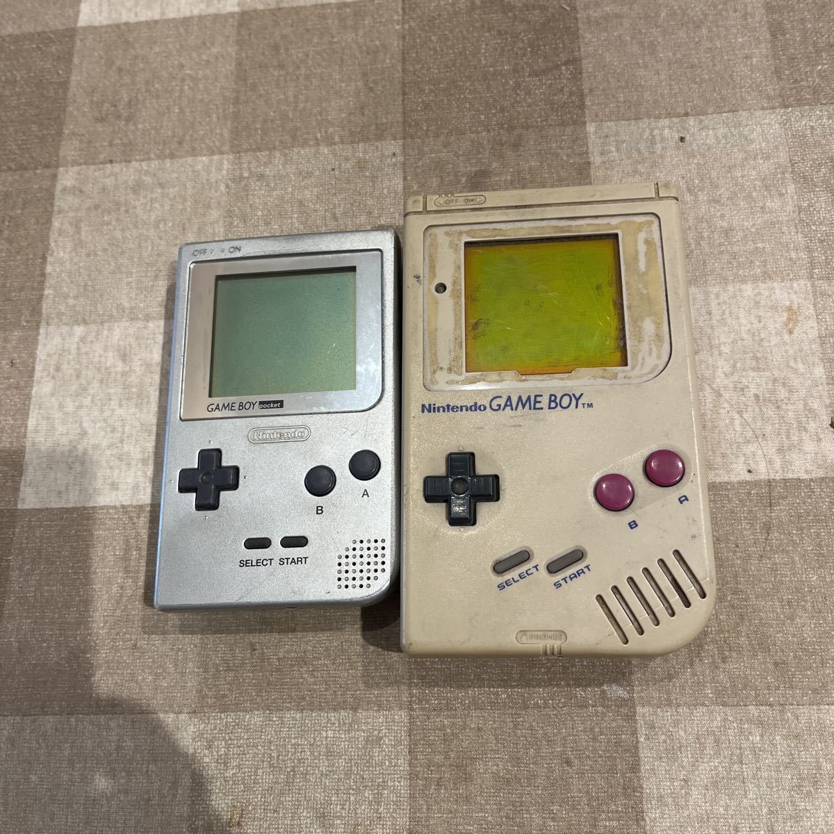 2個 ジャンク ジャンク品 ゲームボーイ ゲームボーイアドバンス