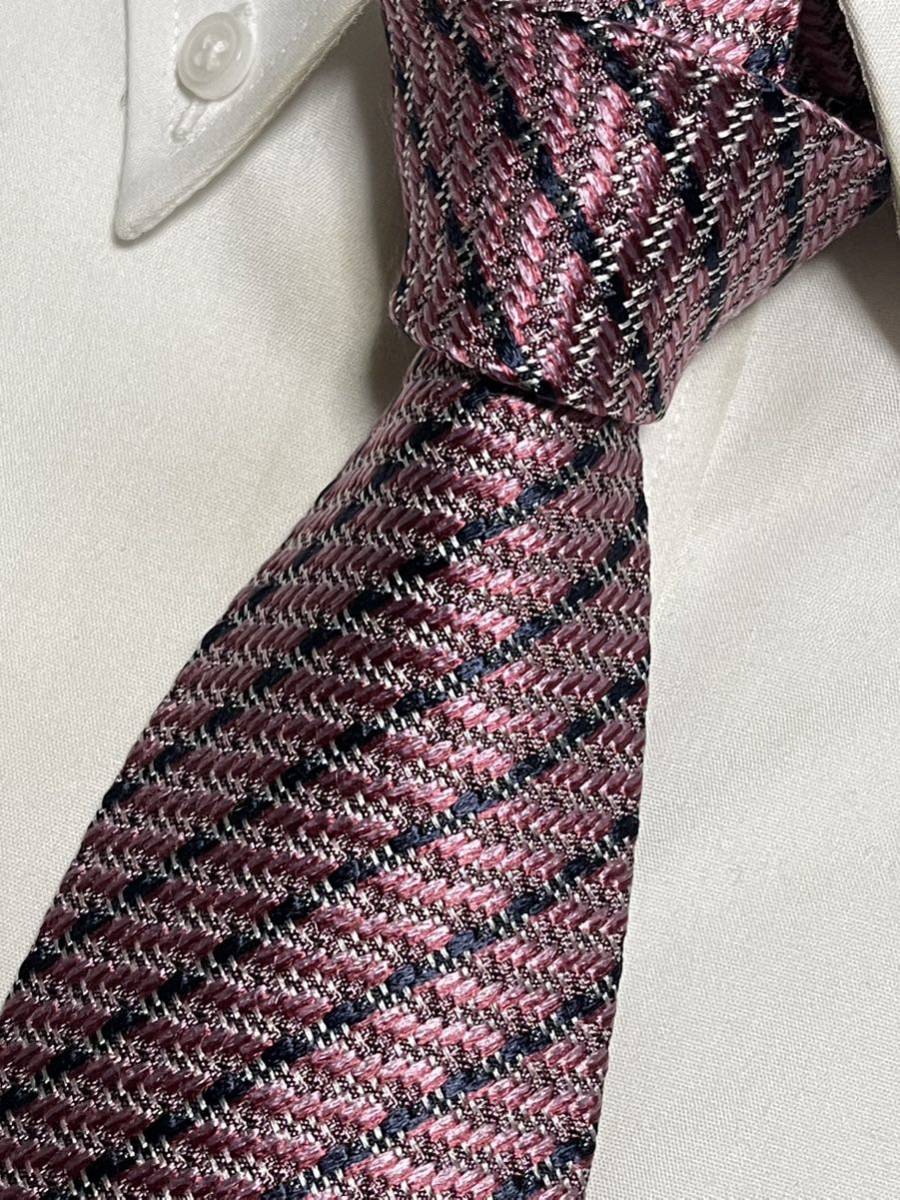 ほぼ未使用 ″Ermenegildo Zegna″ エルメネジルドゼニア ストライプ 212452