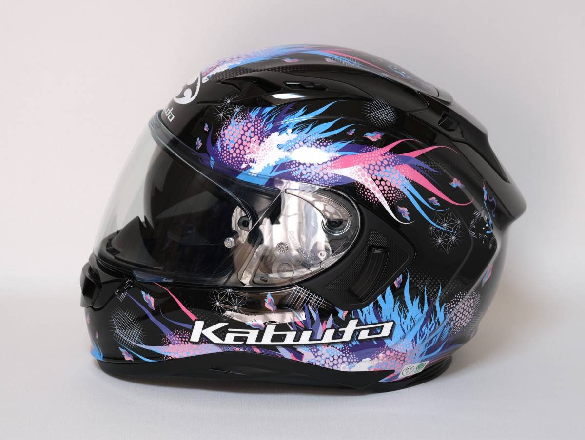 ☆極美品！OGK カブト KAMUI-3 カムイ・3 レイア ブラック Mサイズ 