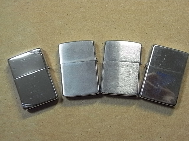 全国無料，100%新品 ZIPPO ジッポー ライター ４個(Zippo)｜売買されたオークション情報、yahooの商品情報をアーカイブ公開 - オークファン Zippo