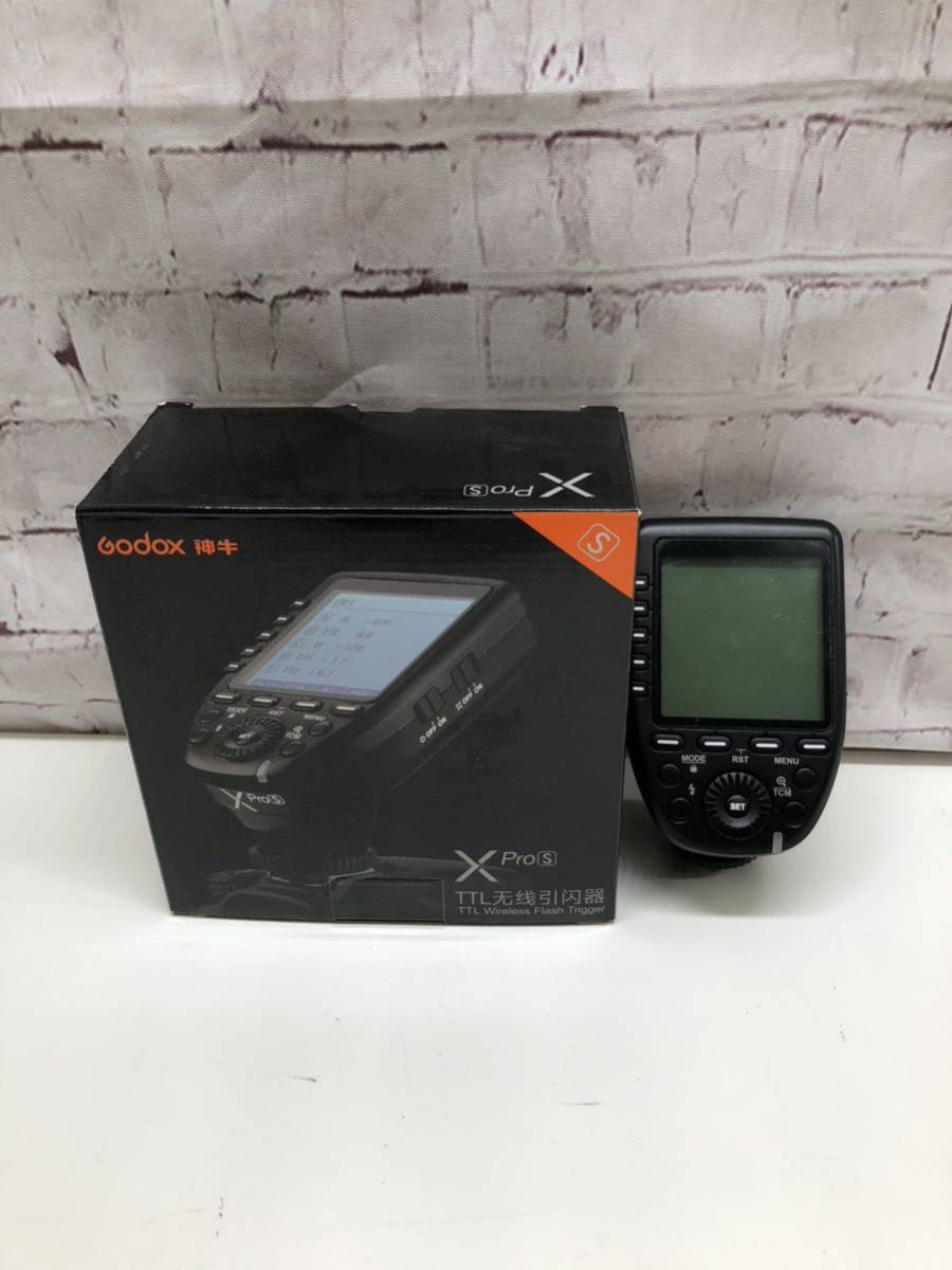 221223SK360475 GODOX ゴドックス XProS TTL ワイヤレスフラッシュトリガー