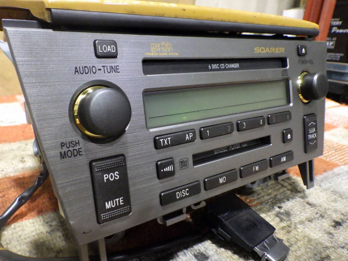 ソアラ 40 UZZ40 純正 MD CD オーディオ レクサス SC430 [C] ソアラ