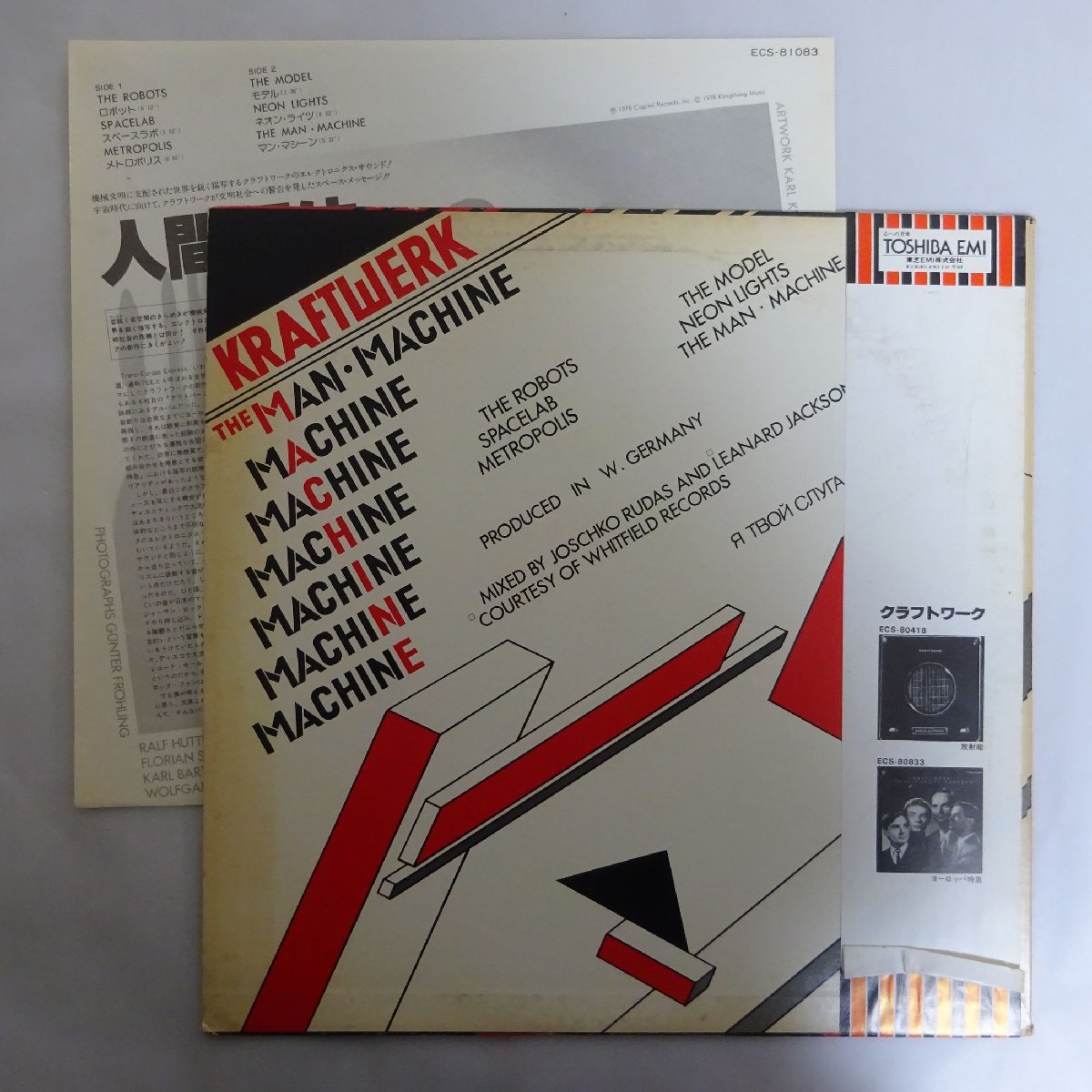 18028829;【国内盤/帯付】Kraftwerk / The Man・Machine 人間解体