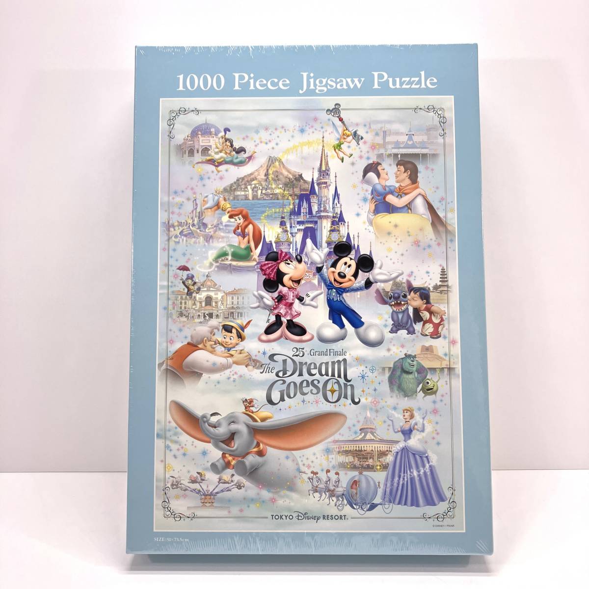 【新品　未開封】ディズニーリゾート　25周年1,000ピースジグソーパズル ディズニー 東京ディズニーリゾート ミッキー DISNY 25周年記念