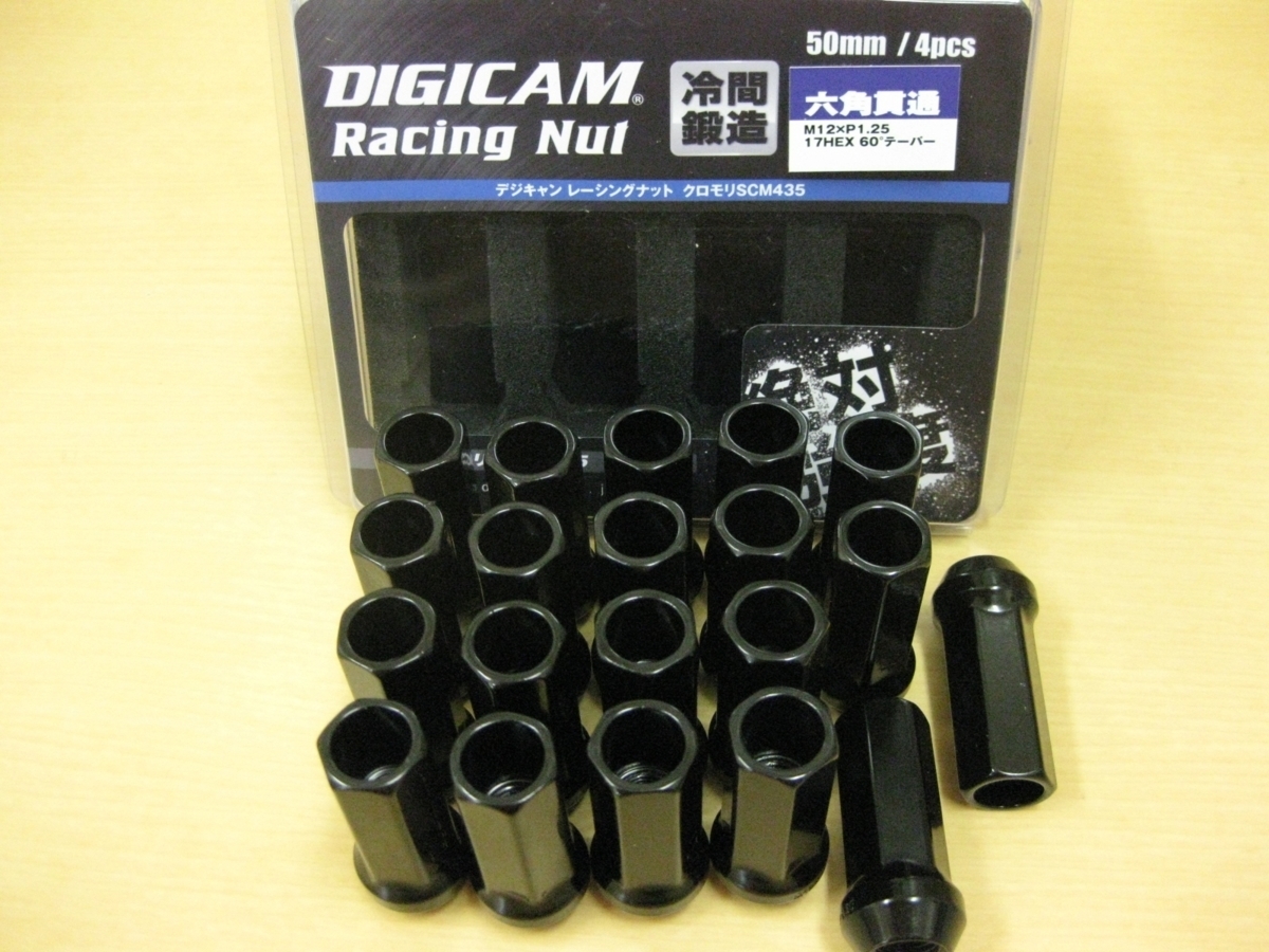 クロモリナット DIGICAM | 4P P1.25 17HEX貫通 DIGICAM(デジキャン 