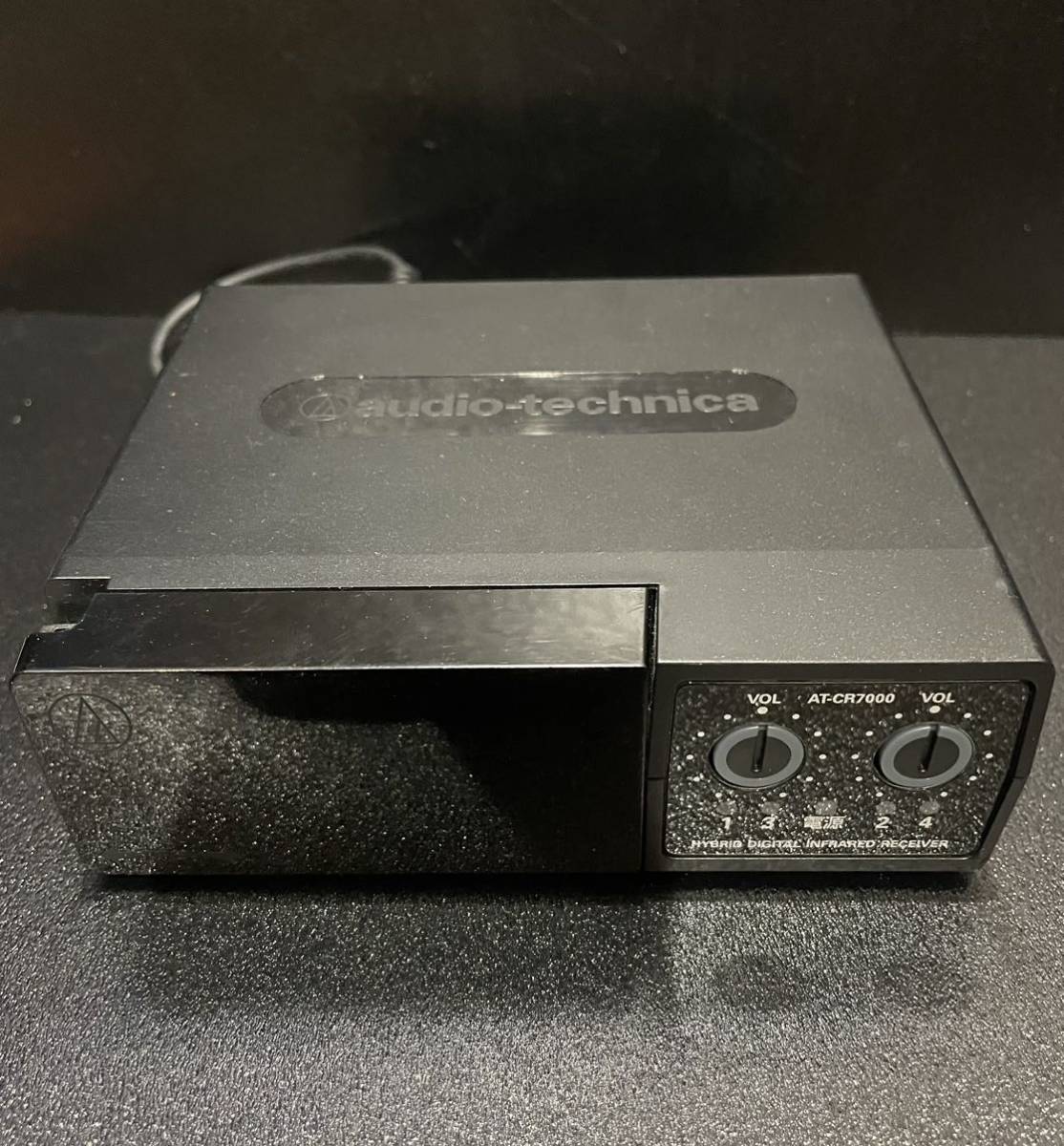 audio-technica 赤外線コードレスレシーバー AT-CR9000 AT−CR7000