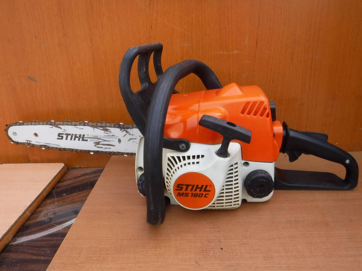 スチール　エンジンチェンソー　MC180C　中古　35cm