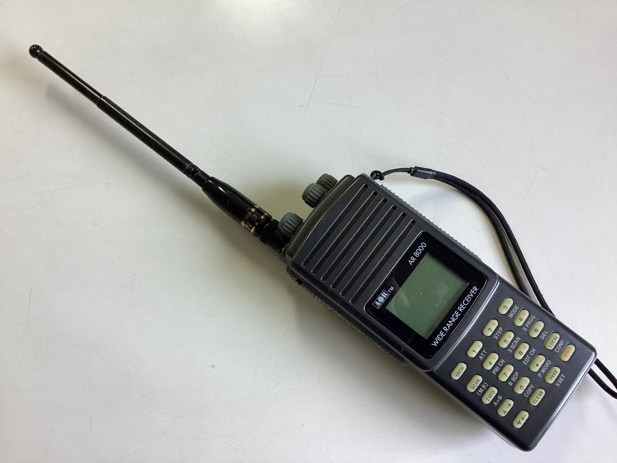 AOR AR8000 ワイドバンドレシーバー AOR ワイドバンドレシーバーAR8000
