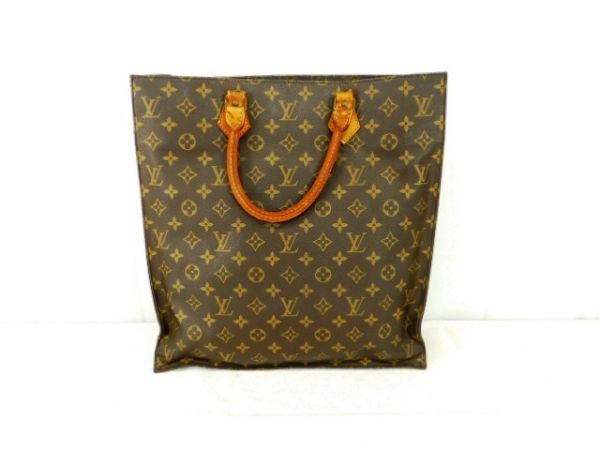 K404☆LOUISVUITTON ルイヴィトン トートバッグ モノグラム サック