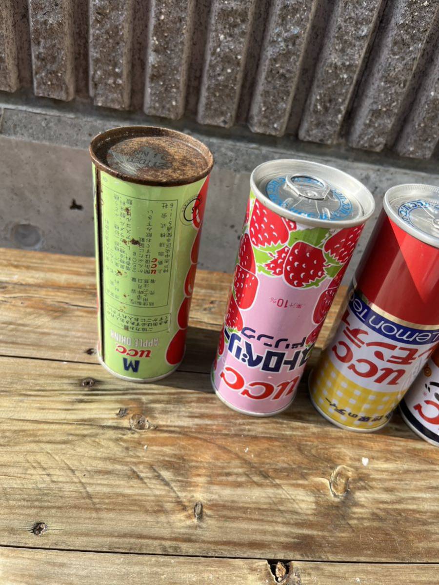 超 .当時物.ucc.レトロ.空缶.珍品.ダブルプルタブ.コカコーラ.昭和