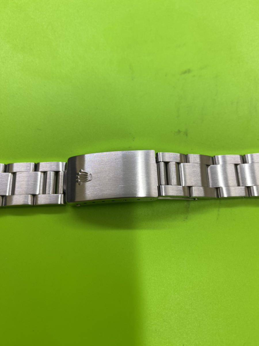 ロレックス 純正 ハードブレス 78350 FF557B 美品 19mm エアキング等に
