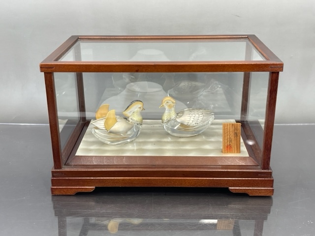 トーキョーシルバーズ TOKYO SILVERS CO.LTD 金属工芸 銀製オシドリ