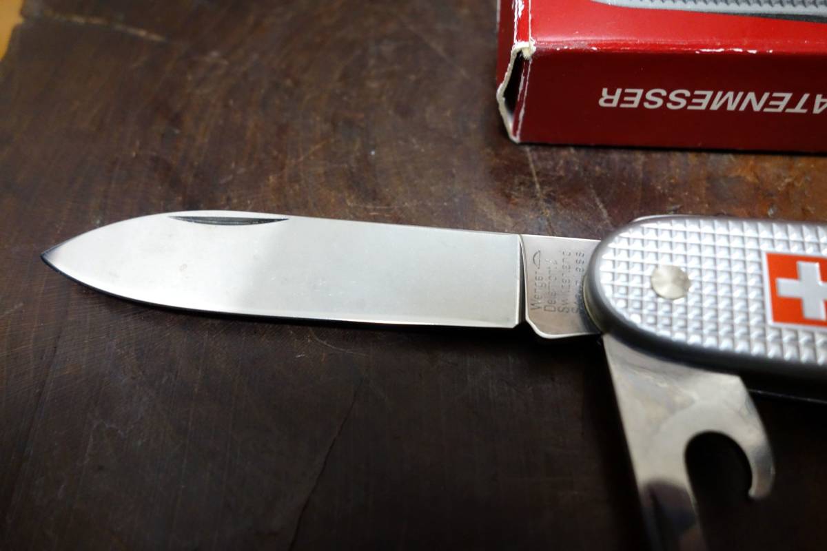 中古美品 Wenger社 ソルジャー 96年製 箱・説明書付き スイス製 軍用  