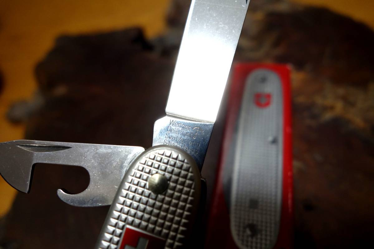 中古美品 Wenger社 ソルジャー 96年製 箱・説明書付き スイス製 軍用  