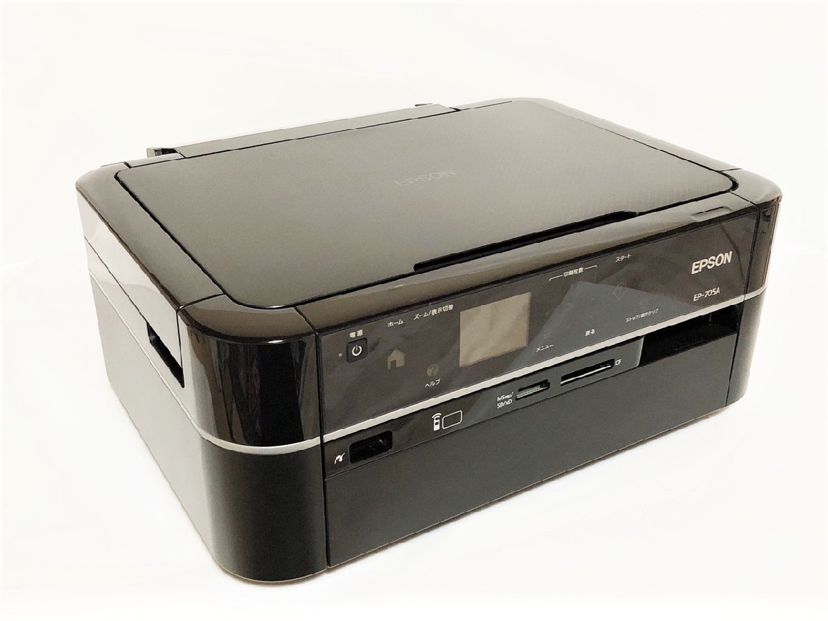○○EPSON EP-705A 動作確認済み(目詰まり無し)中古良品、現状品○○