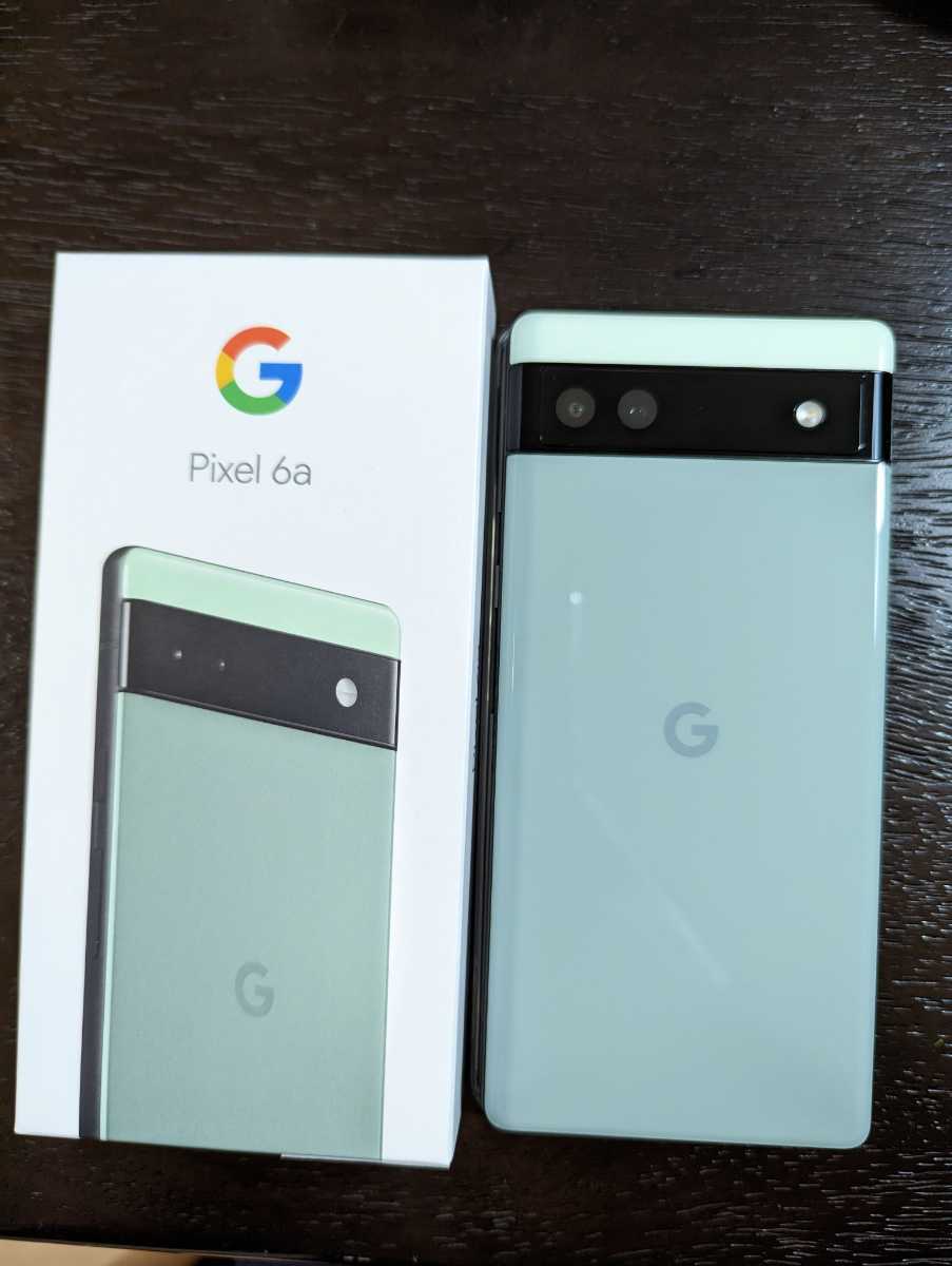 【中古美品】Google Pixel6a spigenケース付き