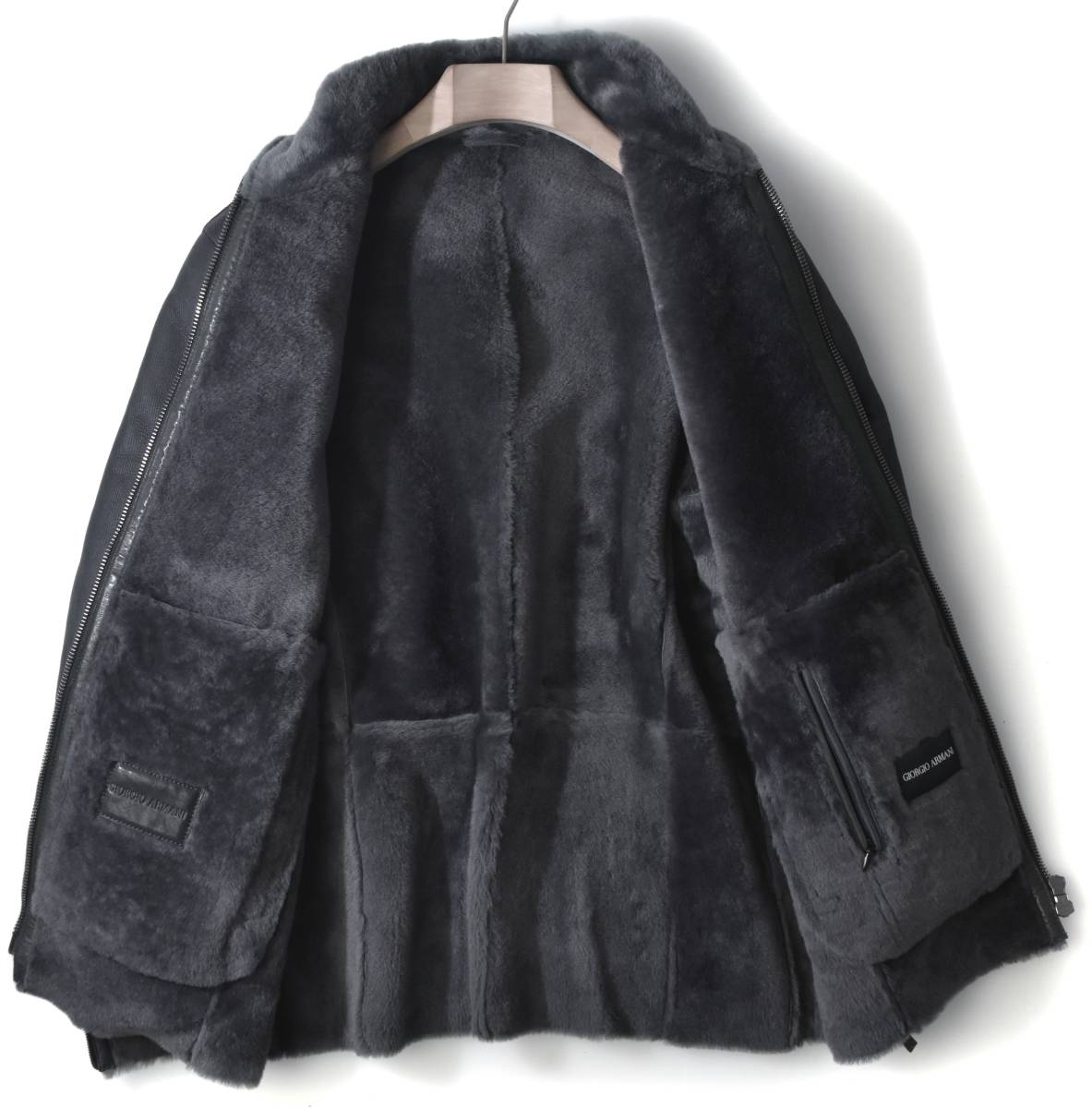 極上美品】GIORGIO ARMANIジョルジオ アルマーニファージップブルゾ