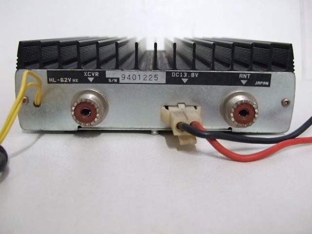 東京ハイパワー HL-62VHX 2mパワーアンプ 東京ハイパワー HL-62V