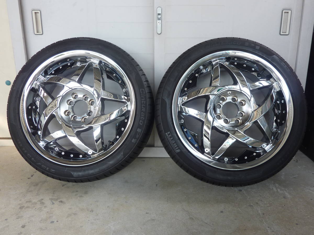 中古 ハーレー トライク タイヤ＆ホイール 2本セット 215/45/18 