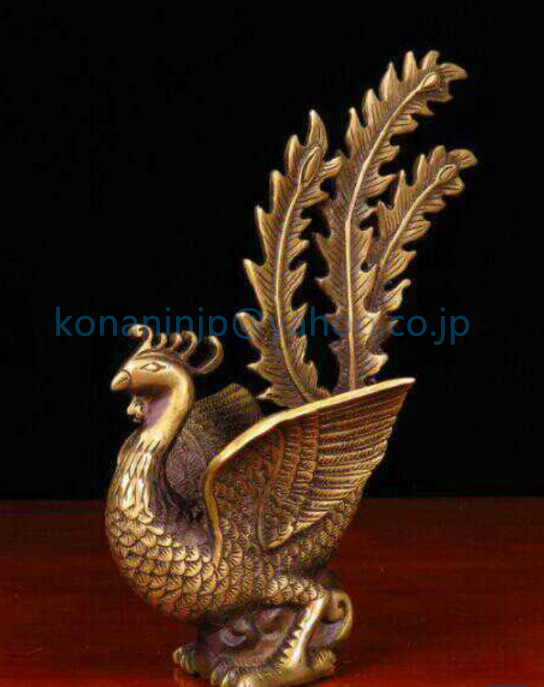 極上品☆純銅 鳳凰置物 火鳳凰 装飾品 風水細工 | VAILLANT.TECH