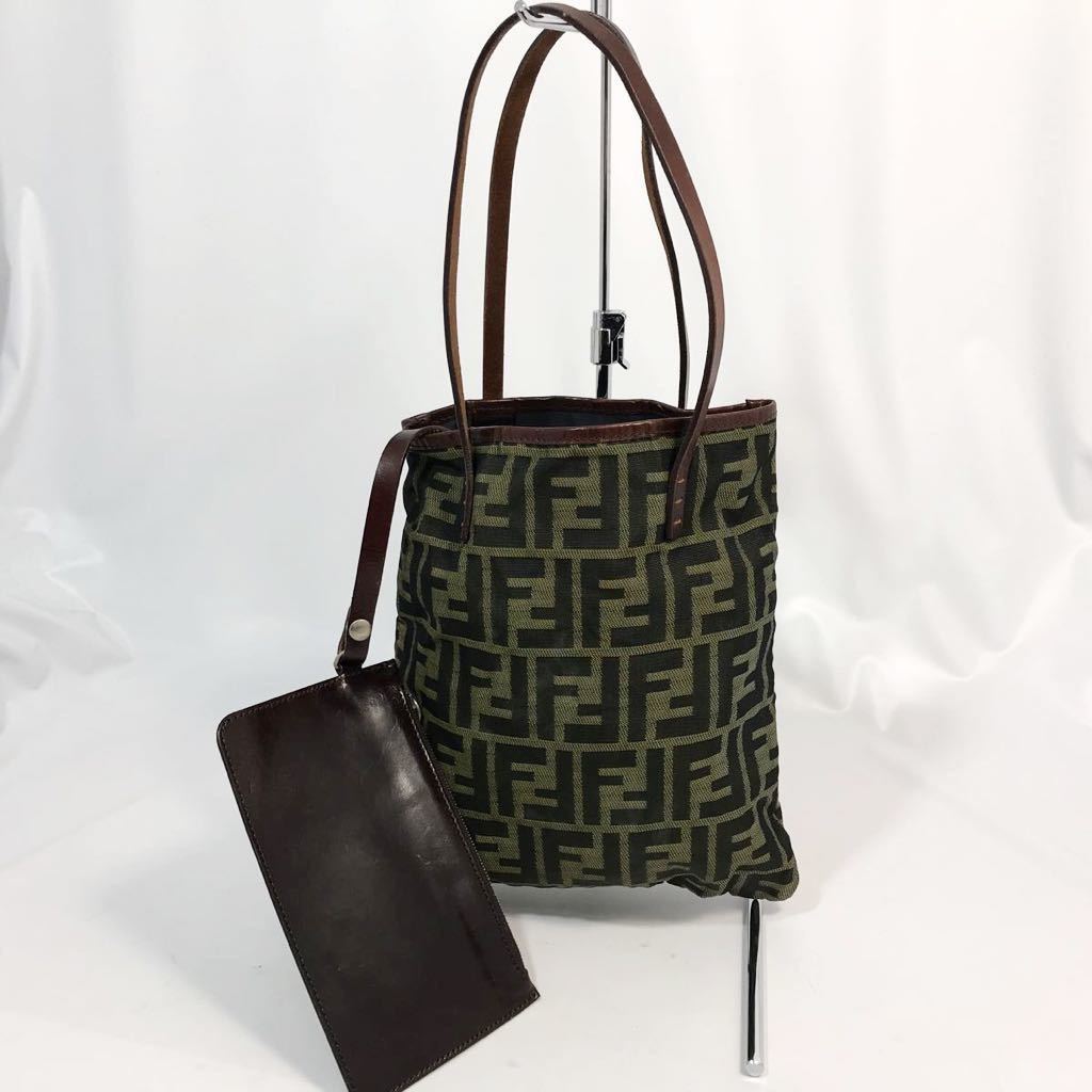 フェンディ ズッカ柄 FENDI 柄 専用 ポーチ付き✨フェンディ 