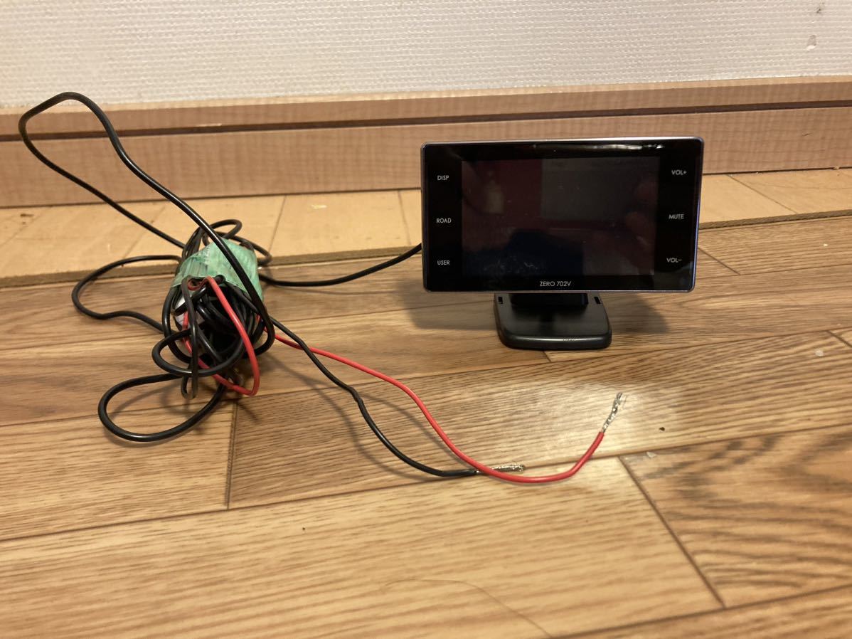 ZERO 702V COMTEC コムテックレーダー探知機 GPSレーダー探知機 702V