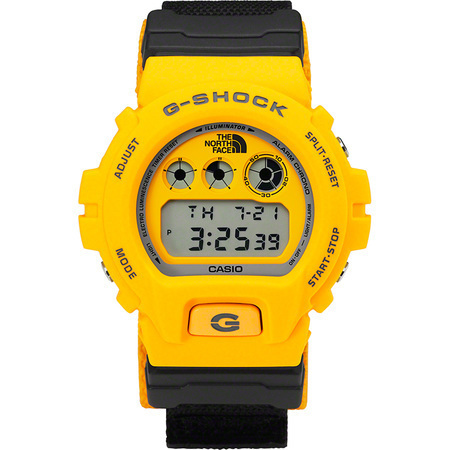 【新品未開封 送料無料】Supreme The North Face G-SHOCK Watch Yellow シュプリーム Gショック ノースフェイス カシオ 黄色 国内正規品