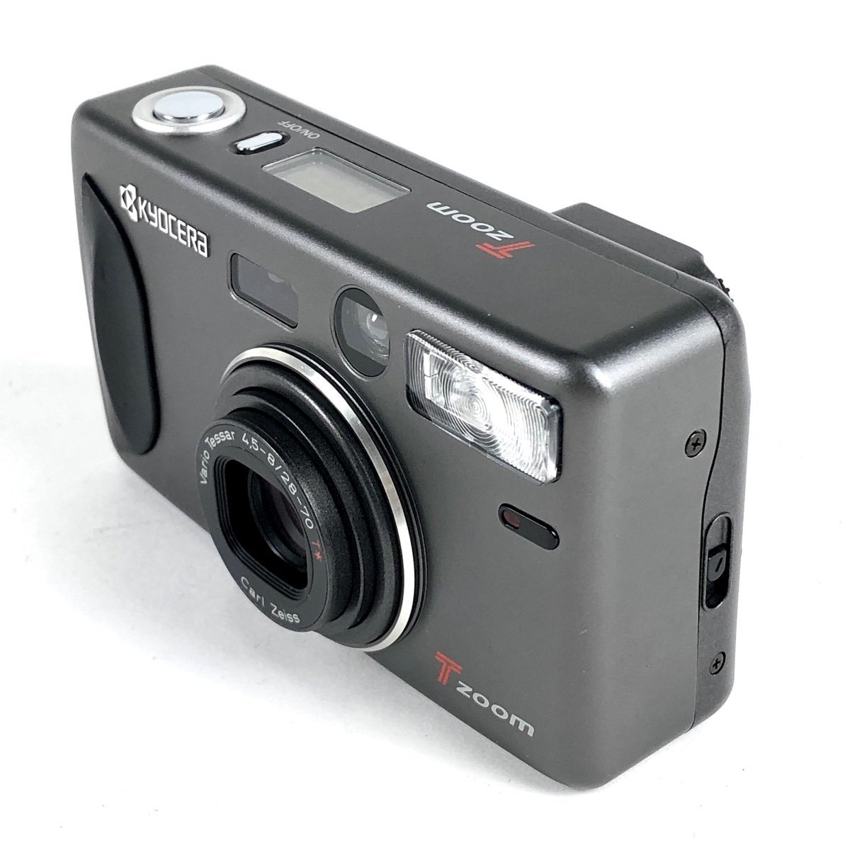 カメラ、光学機器 1円～☆KYOCERA T zoom コンパクトフィルムカメラ