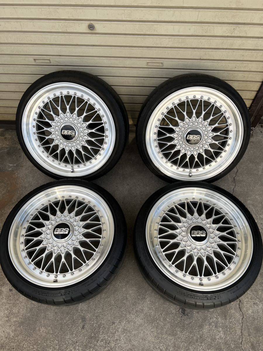 BBS スーパーRS 18インチ 8J 9J 中古4本セット RS503 RS504 鍛造 軽量 