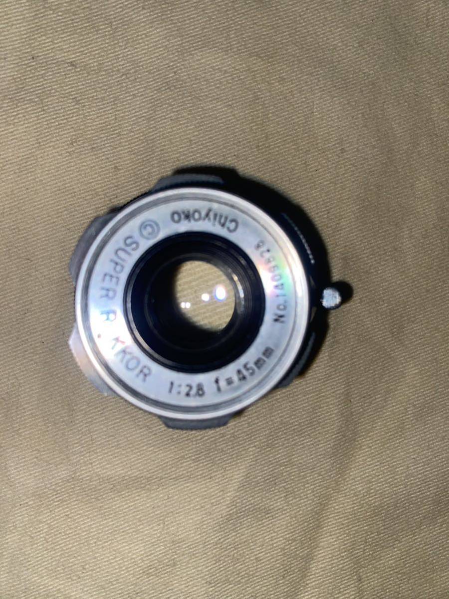 Chiyoko SUPER ROKKOR 45mm f2.8 千代田光学 スーパーロッコール