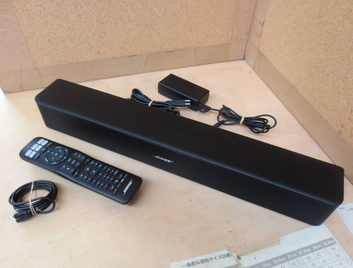 TV Bose 0 コンパクトで高音質 サウンドバー型スピーカー Bluetooth