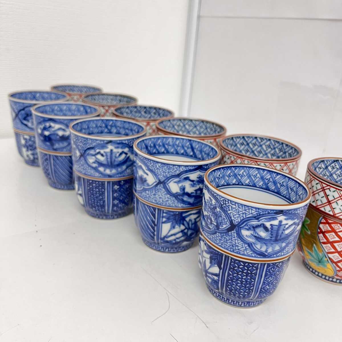 K 湯呑み 11客セット おまとめ 乾山 楽喜 一部箱なし 食器 陶器 貴重品 