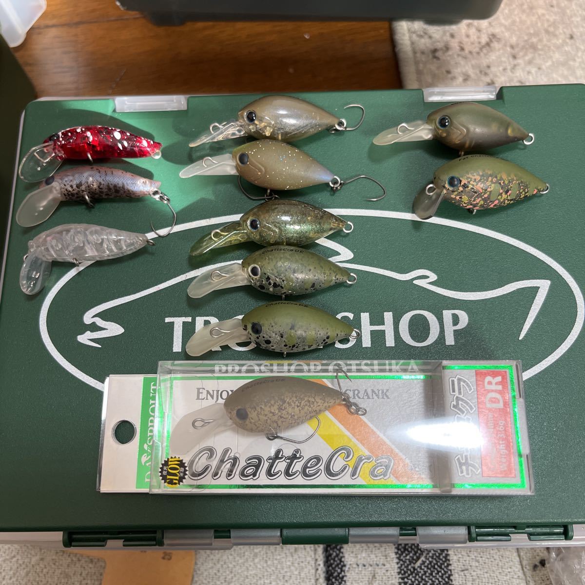 ディスプラウト　チャタクラ　イーグルプレーヤー　エリアトラウト　トラウトプラグ　ルアーセット