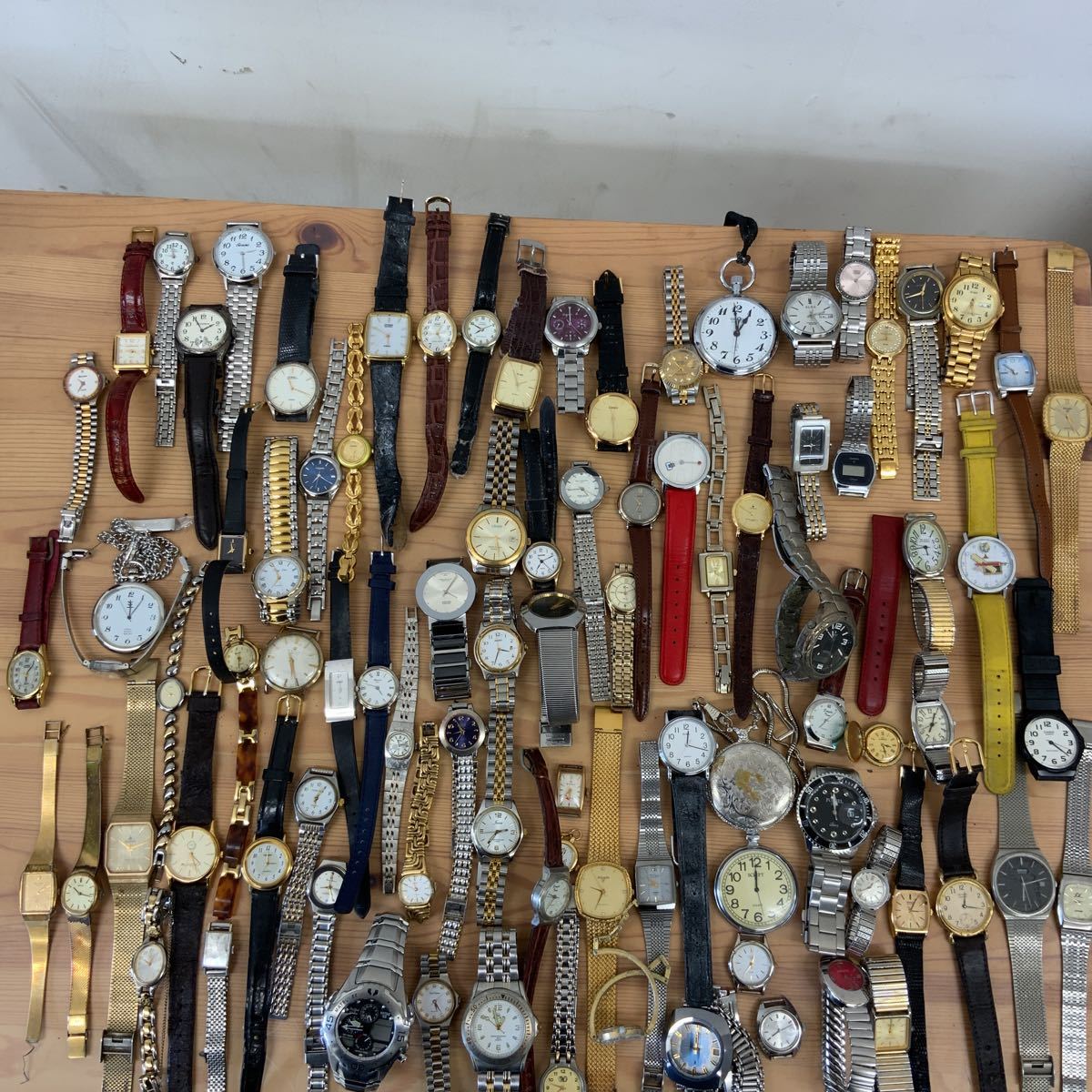 129jm ブランド 時計 腕時計 90本以上 まとめ売り SEIKO CITIZEN CASIO 