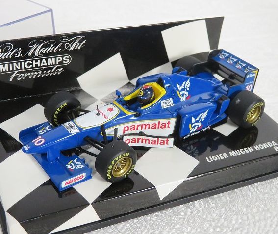 ★格安出品!!MINICHAMPS Formula/ミニチャンプス【LIGIER MUGEN HONDA JS 43 P.DINIZ #10】1/43 EDITION/コレクション⑩★