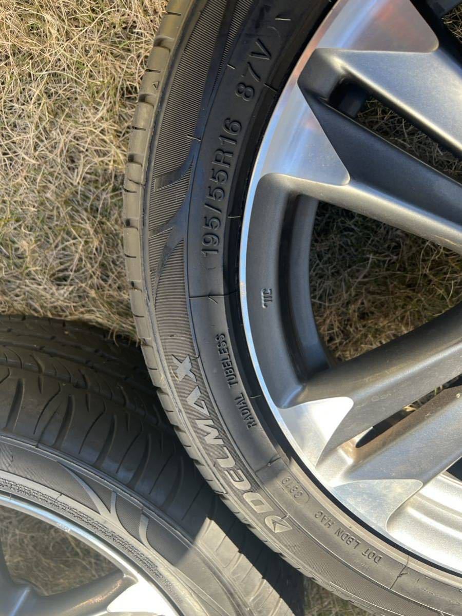 CR-Z 0 ホンダ - 車のパーツ 6J＋45 CR-Z 純正ホイール 195/55/16 タイヤ
