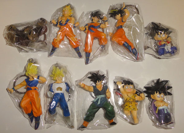 ドラゴンボールZ ハイクオリティキーホルダー ALL SONGOKU編 全10種
