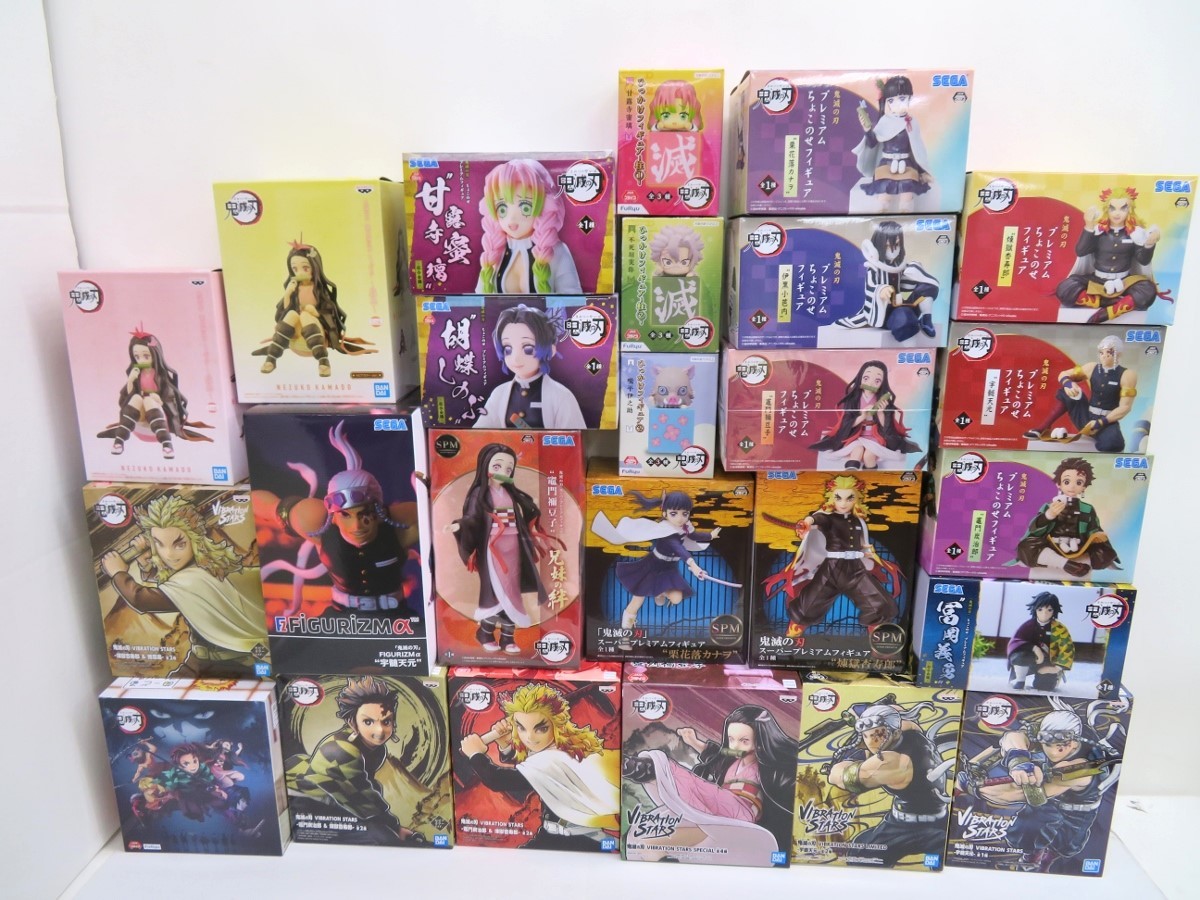 065B137☆【未開封品】鬼滅の刃 フィギュア まとめ セット 炭治郎/禰