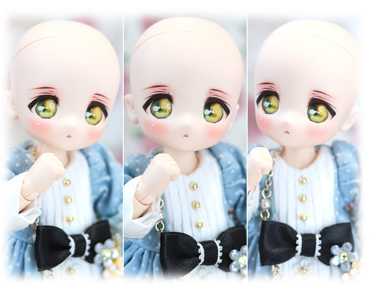 □カスタムヘッド OBドールヘッド(HAKASE)＋レジンアイ□オビツ11