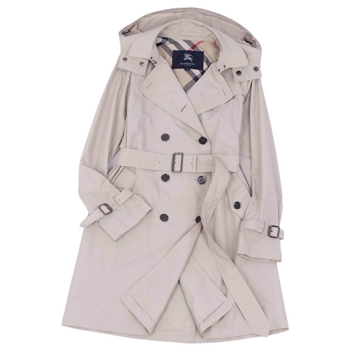 バーバリー ロンドン BURBERRY LONDON コート トレンチコート フード