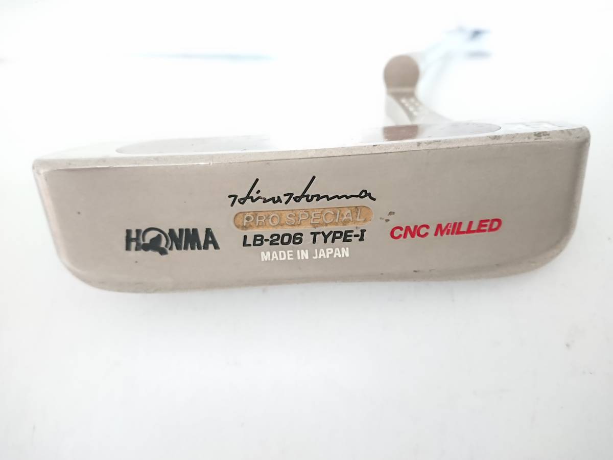 本間ゴルフ 最高峰 LB-206 PRO.SPECIAL 削出 パター カッコ良すぎ 名器 