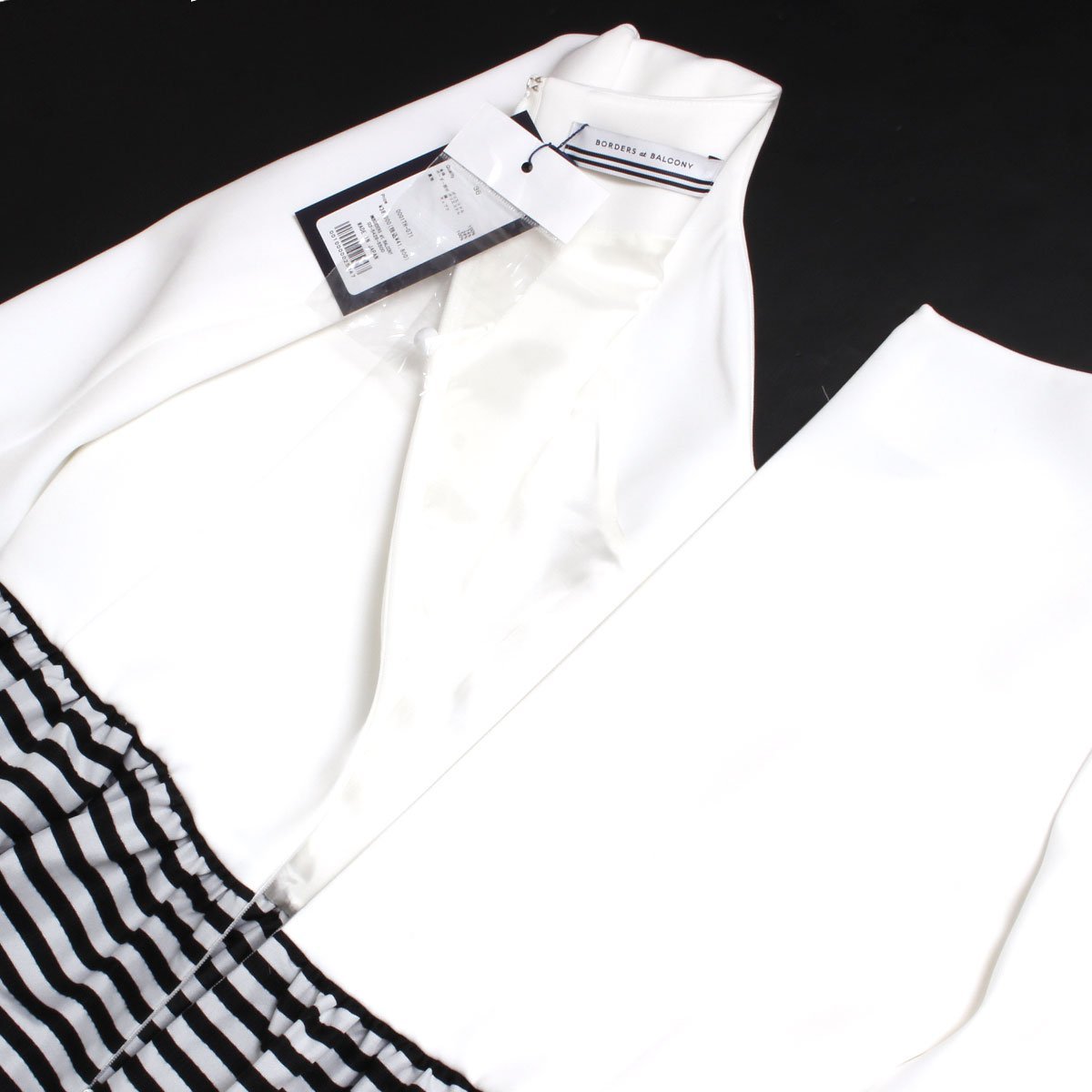 21AW【タグ付き・新品・定価41,800円】BORDERS at BALCONY FLARE 