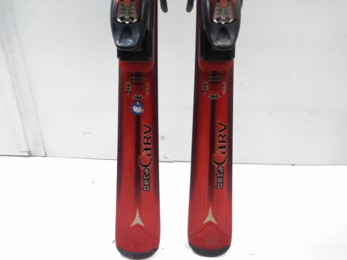 ATOMIC beta Carv 10.16 160cm / ATOMIC R:310 調整ビン カービング 