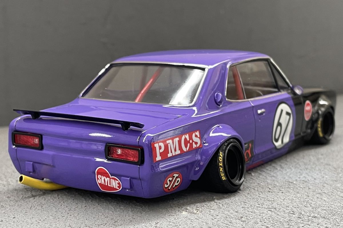 1/24 ハコスカ 2023 東京オートサロン リバティーウォーク出展車 完成 