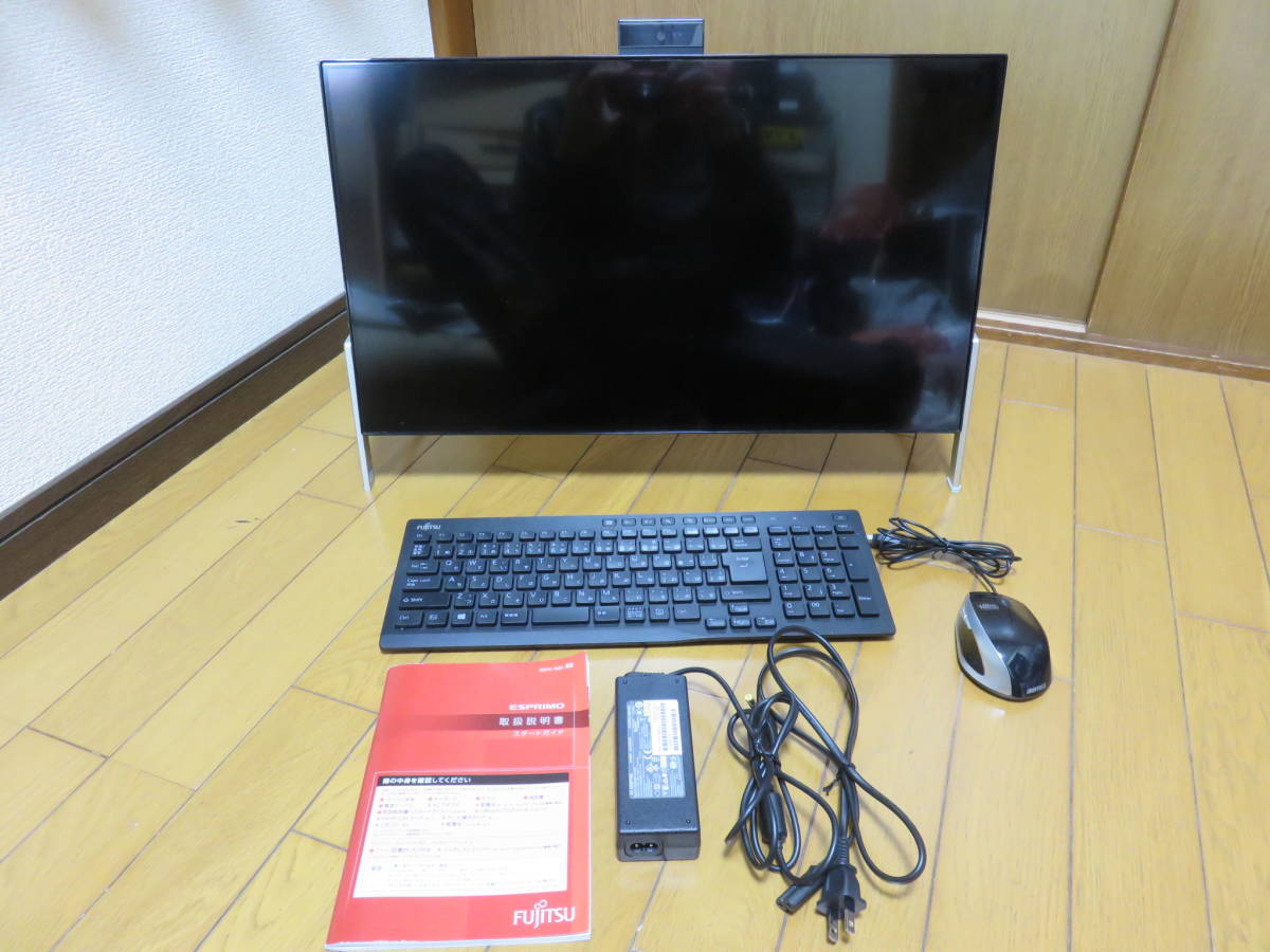 富士通 i7CPU 高速SSD256GB＋HDD1000GB搭載 一体型 パソコン FH70/B1